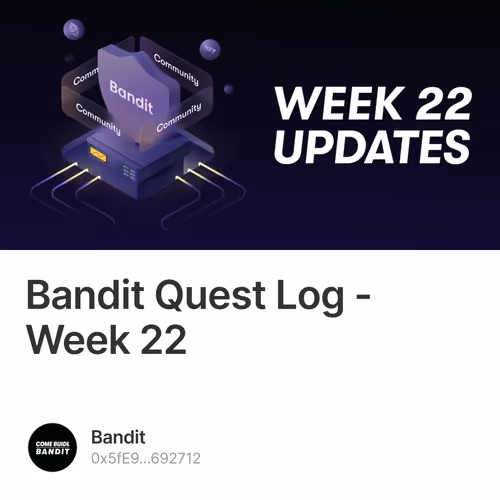 Bandit Quest Log - Week 22 294/500