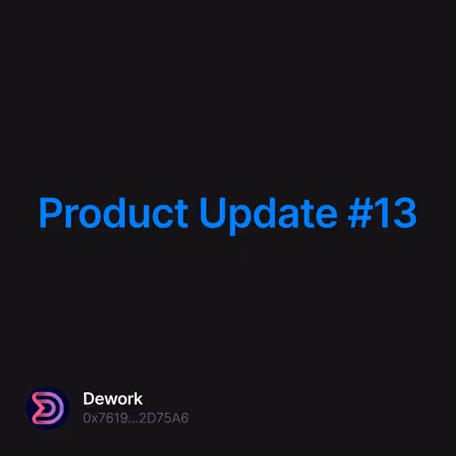Product Update #13 3/500