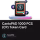 CantoPAD 1000 PCS CP Token Card