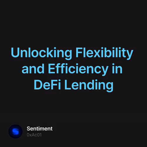 Unlocking Flexibility and Efficiency in DeFi Lending 8