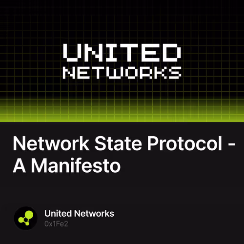 Network State Protocol - A Manifesto 5