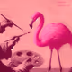 Farcaster is permissionless - Pink Flamingo