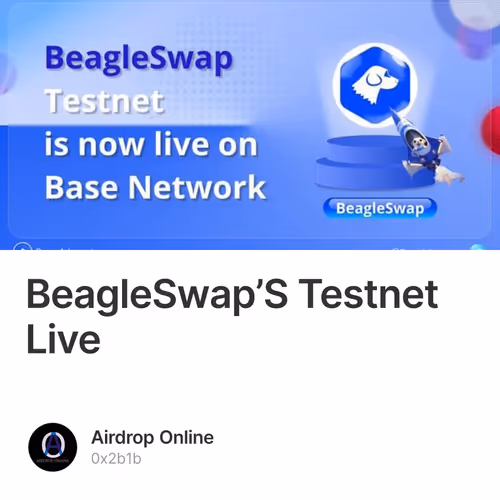 BeagleSwap’S Testnet  Live 3