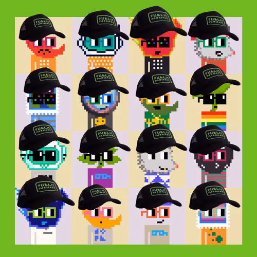 Public Nouns Trucker Hats