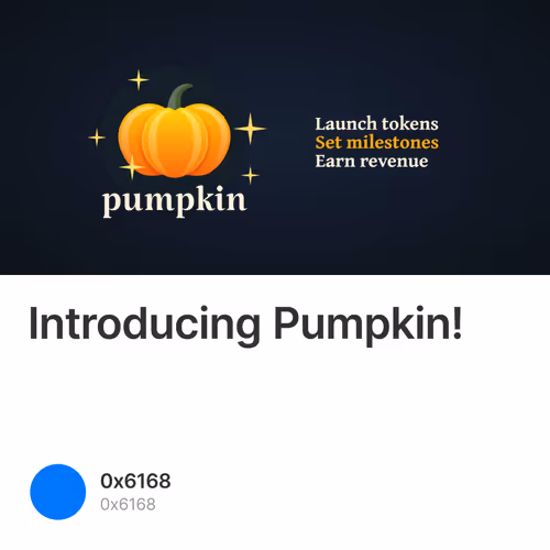 Introducing Pumpkin! 8