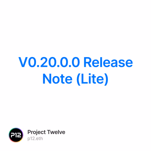 V0.20.0.0 Release Note (Lite) 42/500