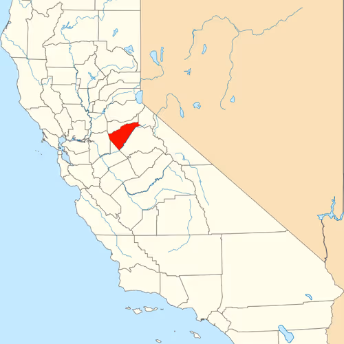 Calaveras County Map
