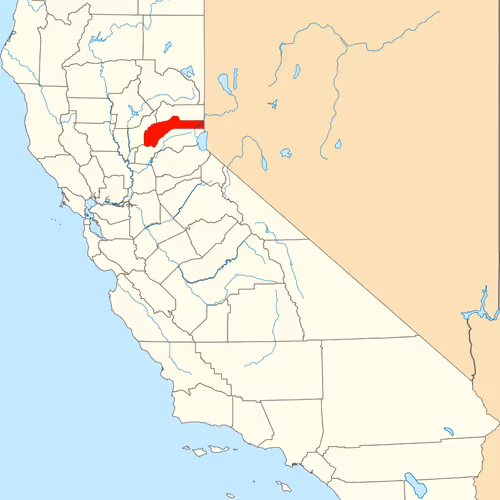 Nevada County Map