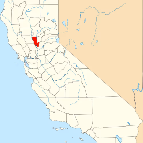 Sutter County Map