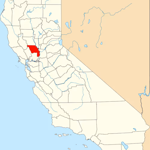 Yolo County Map