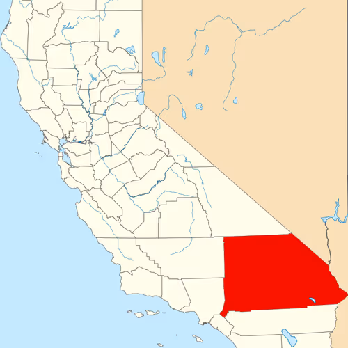 San Bernardino County Map