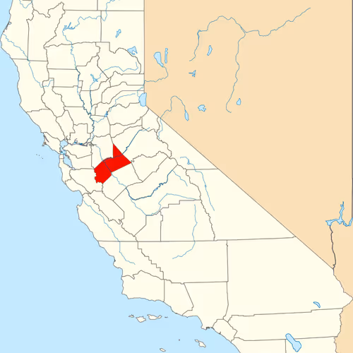 Stanislaus County Map