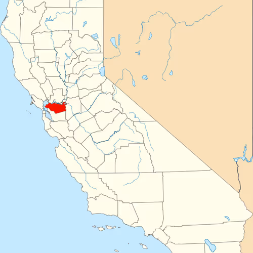 Contra Costa County Map