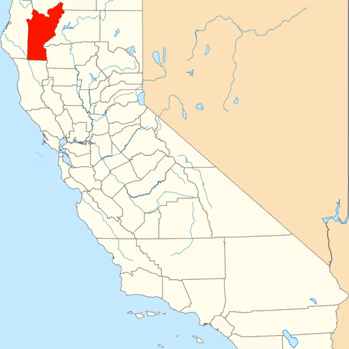 Trinity County Map