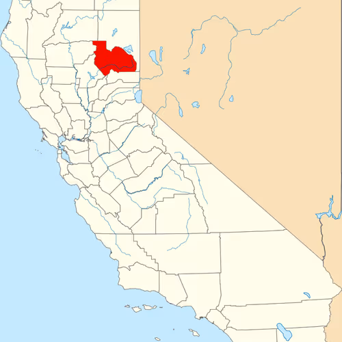 Plumas County Map
