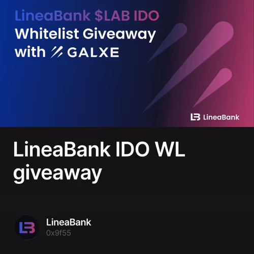 LineaBank IDO WL giveaway 74