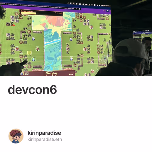 devcon6 记录 17/100