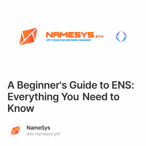 A Beginner's Guide to ENS: Everything You Need to Know 3
