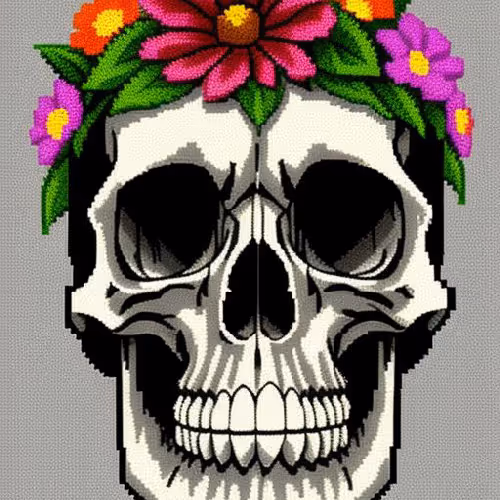 Skull pxl