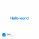 Hello world - Pxh1Oi4j5w