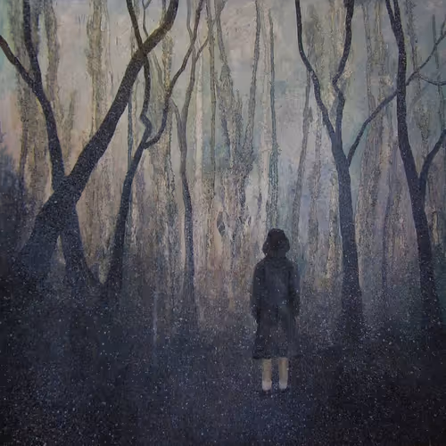 Girl in Forest