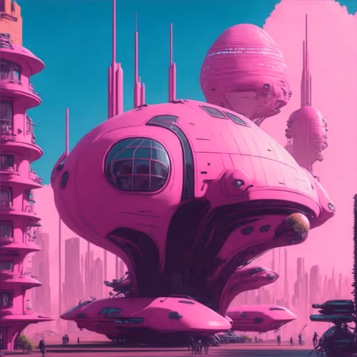 Fractal Cybercity #6