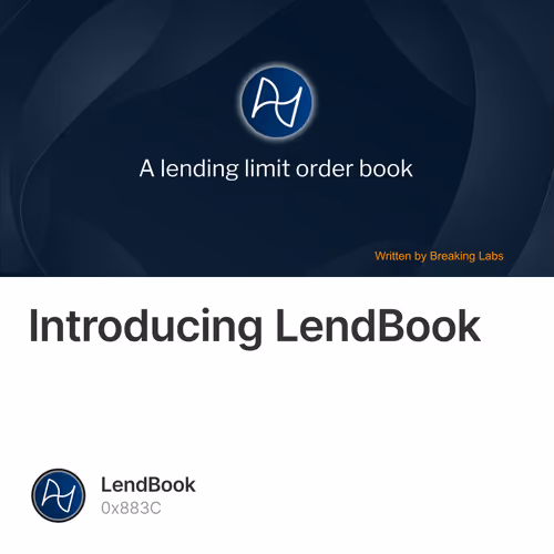 Introducing LendBook 1