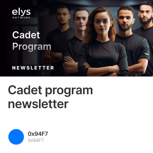 Cadet program newsletter 68