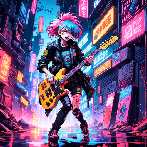 Punk Rocker Nina