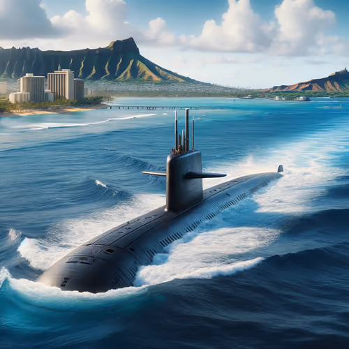 Los Angeles Class Submarine - Honolulu