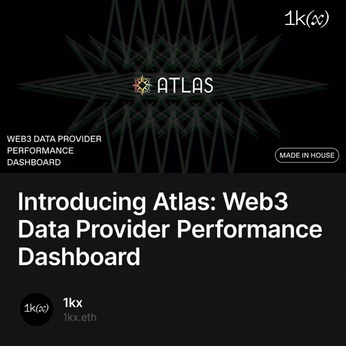 Introducing Atlas: Web3 Data Provider Performance Dashboard 2