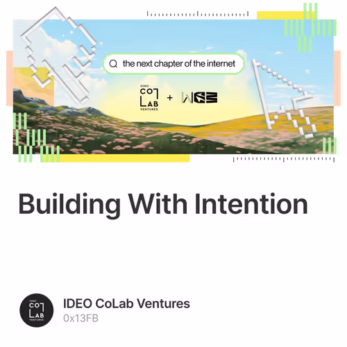 Building With Intention 1