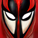 black and red symbiote