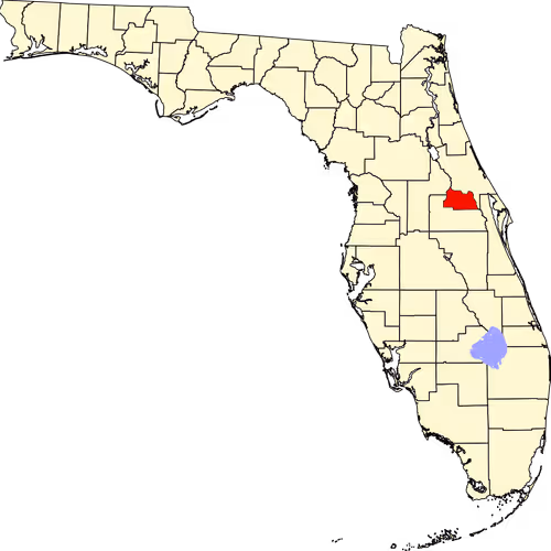 Seminole County Map