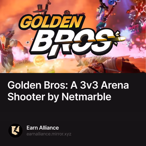 Golden Bros: A 3v3 Arena Shooter by Netmarble 73/500