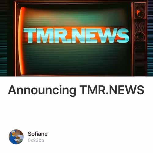 Announcing TMR.NEWS 2
