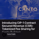 Introducing CIP-1 Contract Secured Revenue CSR Tokenized Fee Sharing for Canto Builders