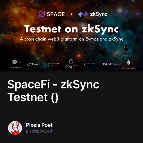 SpaceFi - zkSync Testnet