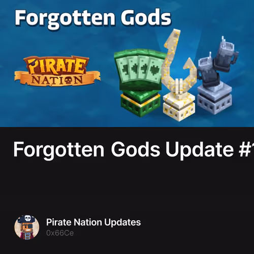 Forgotten Gods Update #1 1