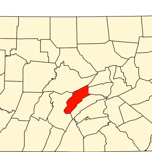 Mifflin County Map
