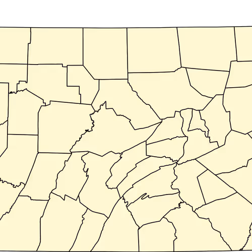 Mercer County Map