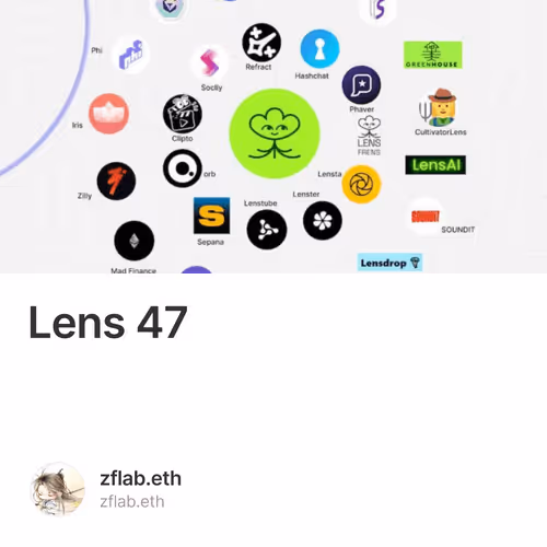 Lens 47个生态项目整理