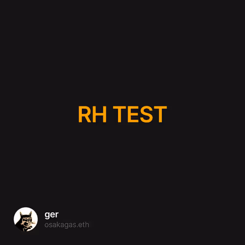 RH TEST