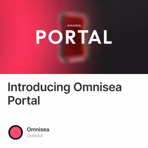 Introducing Omnisea Portal 7