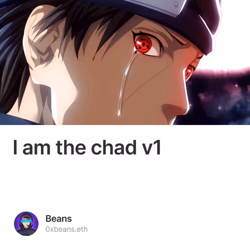 I am the chad v1 1/500