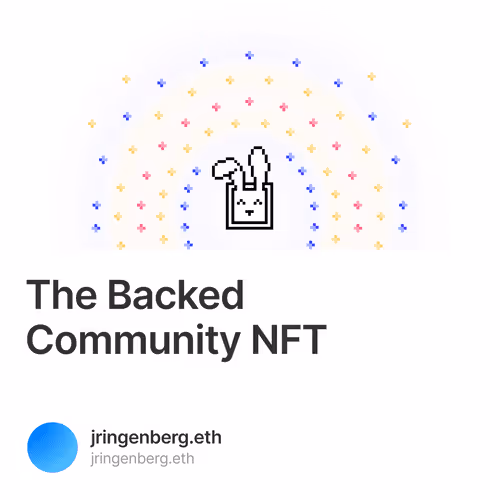 The Backed Community NFT