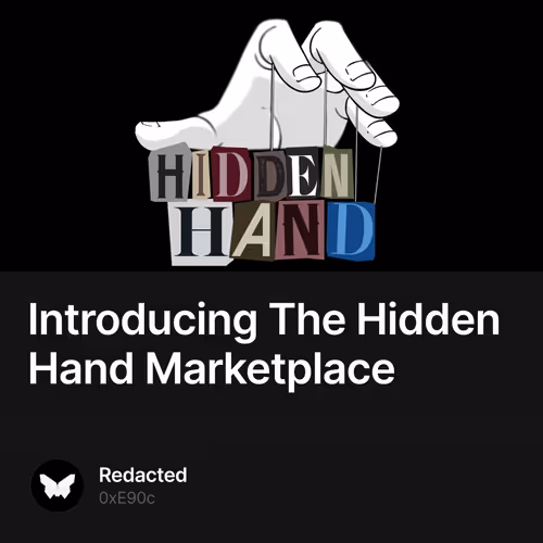 Introducing The Hidden Hand Marketplace 2/500