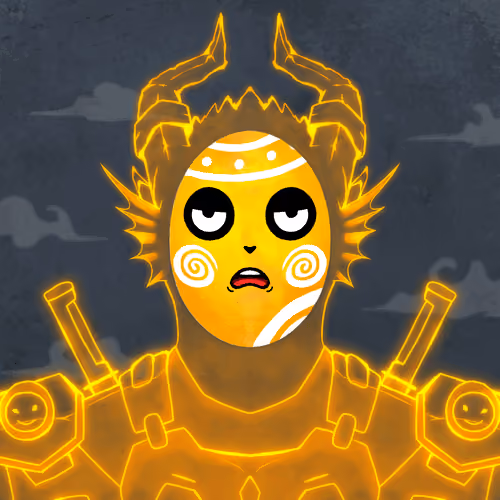 Holo Mask : Gold #80