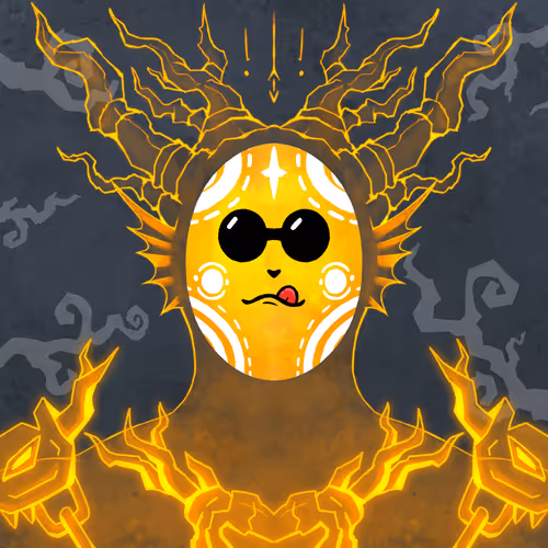 Holo Mask : Gold #66