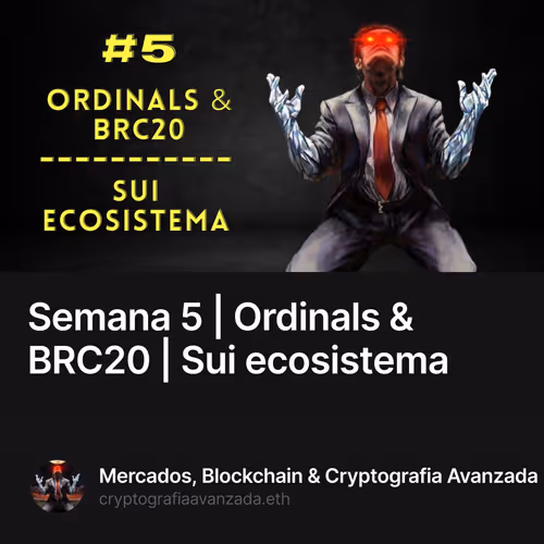 Semana 5 | Ordinals & BRC20 | Sui ecosistema 14/500